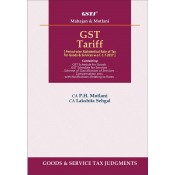 GSTJ's GST Tariff 2018 by CA. P. H. Motlani, CA. Lakshita Sehgal